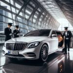 white s class maybach luxury car service